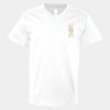 V-Neck Heavy Cotton 100% T-Shirt Thumbnail