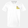 V-Neck Heavy Cotton 100% T-Shirt Thumbnail