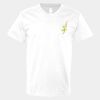 V-Neck Heavy Cotton 100% T-Shirt Thumbnail