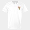V-Neck Heavy Cotton 100% T-Shirt Thumbnail