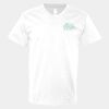 V-Neck Heavy Cotton 100% T-Shirt Thumbnail