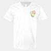 V-Neck Heavy Cotton 100% T-Shirt Thumbnail