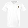 V-Neck Heavy Cotton 100% T-Shirt Thumbnail