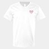 V-Neck Heavy Cotton 100% T-Shirt Thumbnail