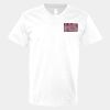V-Neck Heavy Cotton 100% T-Shirt Thumbnail