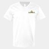 V-Neck Heavy Cotton 100% T-Shirt Thumbnail