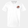 V-Neck Heavy Cotton 100% T-Shirt Thumbnail