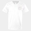 V-Neck Heavy Cotton 100% T-Shirt Thumbnail