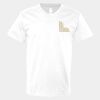 V-Neck Heavy Cotton 100% T-Shirt Thumbnail