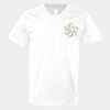V-Neck Heavy Cotton 100% T-Shirt Thumbnail