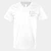 V-Neck Heavy Cotton 100% T-Shirt Thumbnail