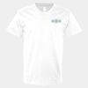 V-Neck Heavy Cotton 100% T-Shirt Thumbnail