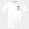V-Neck Heavy Cotton 100% T-Shirt Thumbnail
