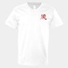 V-Neck Heavy Cotton 100% T-Shirt Thumbnail