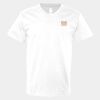 V-Neck Heavy Cotton 100% T-Shirt Thumbnail