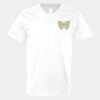 V-Neck Heavy Cotton 100% T-Shirt Thumbnail