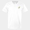 V-Neck Heavy Cotton 100% T-Shirt Thumbnail