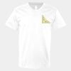 V-Neck Heavy Cotton 100% T-Shirt Thumbnail