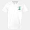 V-Neck Heavy Cotton 100% T-Shirt Thumbnail