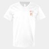 V-Neck Heavy Cotton 100% T-Shirt Thumbnail