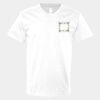 V-Neck Heavy Cotton 100% T-Shirt Thumbnail