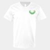 V-Neck Heavy Cotton 100% T-Shirt Thumbnail