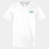 V-Neck Heavy Cotton 100% T-Shirt Thumbnail