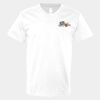 V-Neck Heavy Cotton 100% T-Shirt Thumbnail