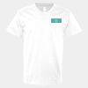 V-Neck Heavy Cotton 100% T-Shirt Thumbnail