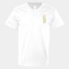 V-Neck Heavy Cotton 100% T-Shirt Thumbnail