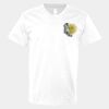 V-Neck Heavy Cotton 100% T-Shirt Thumbnail