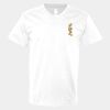 V-Neck Heavy Cotton 100% T-Shirt Thumbnail