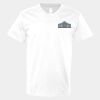 V-Neck Heavy Cotton 100% T-Shirt Thumbnail