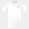 V-Neck Heavy Cotton 100% T-Shirt Thumbnail