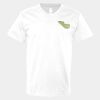 V-Neck Heavy Cotton 100% T-Shirt Thumbnail