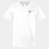 V-Neck Heavy Cotton 100% T-Shirt Thumbnail