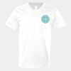 V-Neck Heavy Cotton 100% T-Shirt Thumbnail