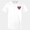 V-Neck Heavy Cotton 100% T-Shirt Thumbnail