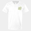 V-Neck Heavy Cotton 100% T-Shirt Thumbnail