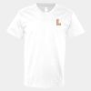 V-Neck Heavy Cotton 100% T-Shirt Thumbnail