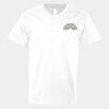 V-Neck Heavy Cotton 100% T-Shirt Thumbnail