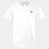 V-Neck Heavy Cotton 100% T-Shirt Thumbnail