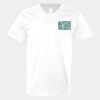 V-Neck Heavy Cotton 100% T-Shirt Thumbnail