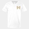 V-Neck Heavy Cotton 100% T-Shirt Thumbnail