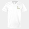 V-Neck Heavy Cotton 100% T-Shirt Thumbnail