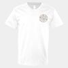 V-Neck Heavy Cotton 100% T-Shirt Thumbnail