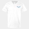 V-Neck Heavy Cotton 100% T-Shirt Thumbnail