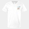 V-Neck Heavy Cotton 100% T-Shirt Thumbnail