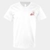 V-Neck Heavy Cotton 100% T-Shirt Thumbnail