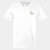 V-Neck Heavy Cotton 100% T-Shirt Thumbnail
